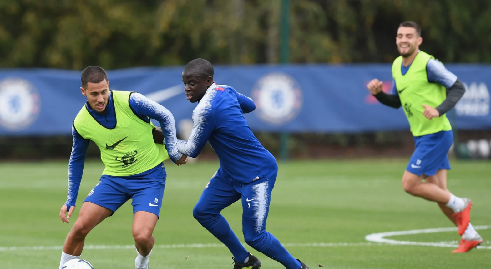 Eden Hazard N’Golo Kante